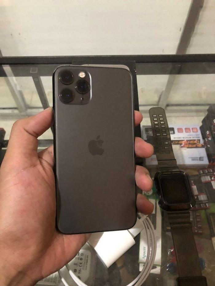 Gambar IPHONE 11 PRO 256GB SPACE GREY INTER SINYAL 4G dari UNICOMP STORE undefined Tokopedia