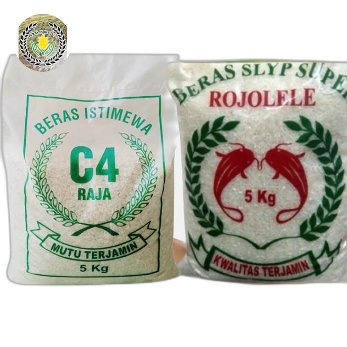 Gambar Beras 5kg Rojolele Medium - C4 dari Beras Indra Jaya undefined Tokopedia