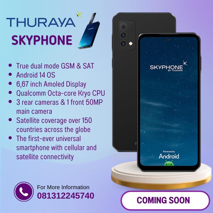 Jual Thuraya Skyphone Android Dual Mode GSM SAT Original - GSM ON ...