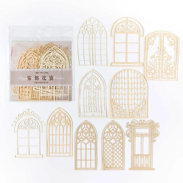 Gambar Window Scrapbook Cantik Kertas Craft Dekor Kerajinan Tangan Crafting Laser Print Hollow Paper - 5 dari AvaPropsCraft undefined Tokopedia