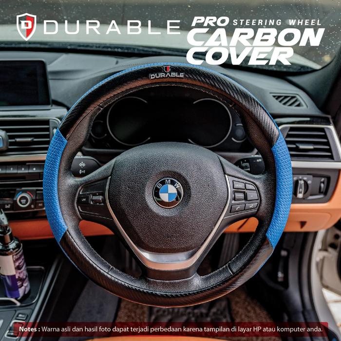 Gambar DURABLE Sarung Stir Daihatsu Rocky Xenia Terios Feroza Taft Hiline Gran Max Luxio Zebra Taruna Sigra Espass Charmant Classy Charade Winner Copen Sirion YRV Ayla Ceria Cover Steer Mobil Durable Carbon Groovy Car - Biru dari TDC Variasi undefined Tokopedia