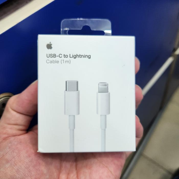Gambar Kabel Charger iPhone USB C to Lightning, USB C to C New Original Apple - C to C dari Wendy OLS undefined Tokopedia