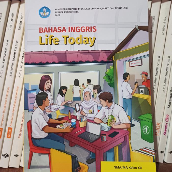 Gambar BUKU BAHASA INGGRIS KELAS 3 12 XII SMA KEMENTERIAN KURIKULUM MERDEKA dari Toko Buku Lestari undefined Tokopedia