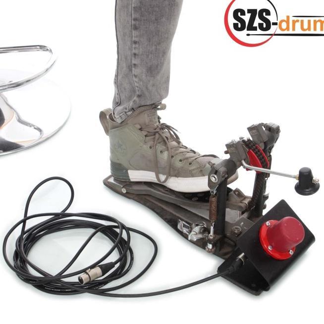 Gambar ST SZS Electric Kick Pad Compact For Single Pedal With Special Beater - utk Roland TD, PLUS kabel dari Seven_icon ID undefined Tokopedia