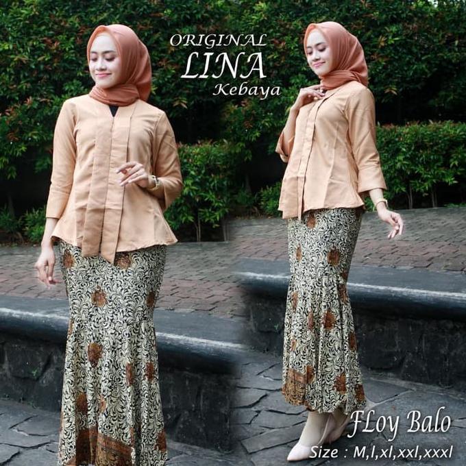 Gambar Setelan Kebaya Floy Baloteli Warna Milo dari Medusa11 undefined Tokopedia