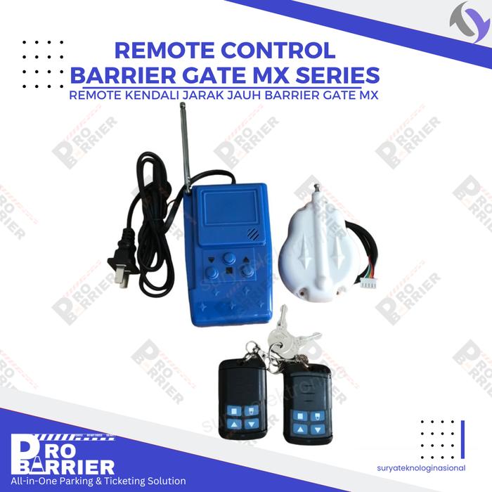 Gambar Remote Control Barrier Gate MX Series (Transmitter+Receiver) - 1 Set dari Pro Barrier_NEW undefined Tokopedia
