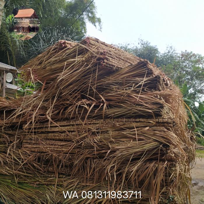 Jual #sedia atap alang alang#eurih#hateup harga satuan lembar