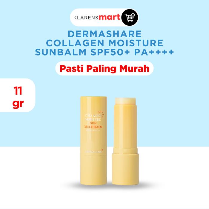 Gambar DERMASHARE COLLAGEN MOISTURE SUN MULTI BALM SPF 50+ PA++++ 11g dari Klarens Mart undefined Tokopedia