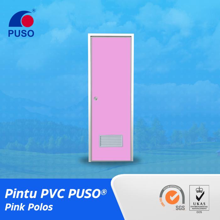 Gambar Pintu PVC Kamar Mandi / Pintu Kamar mandi / Pintu PVC PUSO (POLOS) - pink dari Puso.id undefined Tokopedia