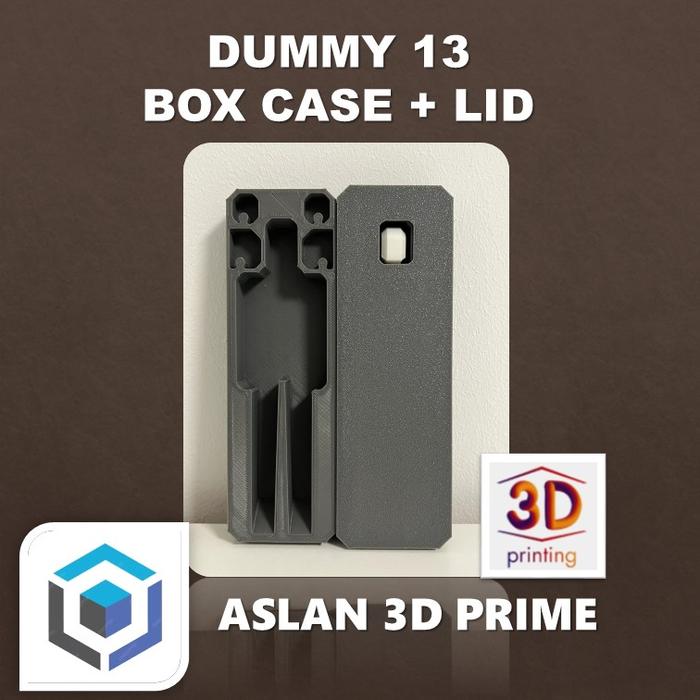 Gambar BOX CASE + LID DUMMY 13 JOINTED POSEABLE ACTION FIGURE 3D Print TITAN 13 T13 Mainan Toy Toys Hobi Hobby Hobbies Koleksi Collection Robot Mecha Mannequin Manekin Figur Artikulasi Articulated Viral Printing Cetak Boneka Doll Kotak Penyimpanan Penutup - Hitam (Black), Male dari Aslan 3D Prime undefined Tokopedia