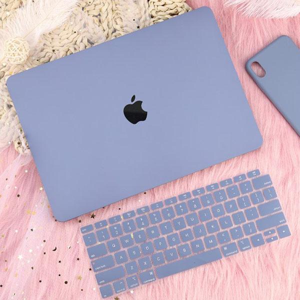Gambar Case MacBook Air 13 M1 A2337 A2179 Casing Clear Hard Shell Cover Keyboard TPU Silikon Skin Matte Protector Pelindung Sarung Laptop Hardcase Warna Pastel - Lavender, Case Saja dari TokoCasingCover undefined Tokopedia