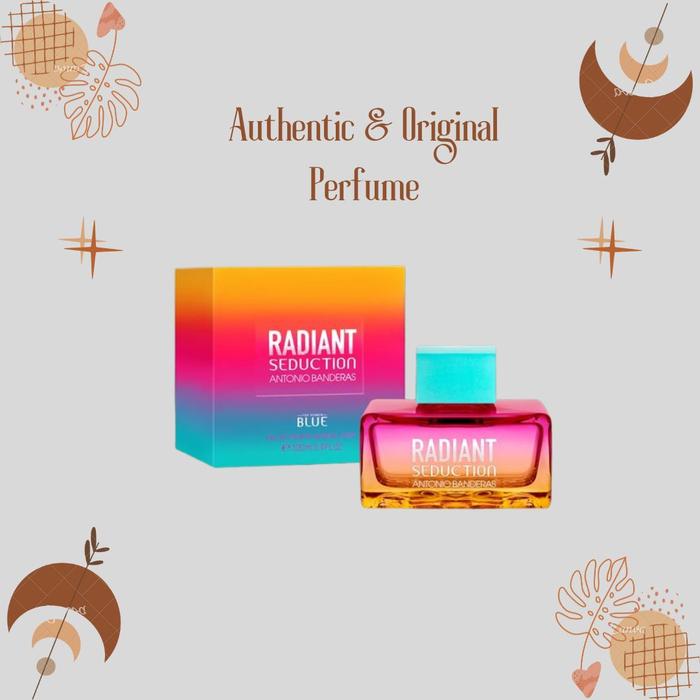 Jual Parfum Asli Ant***o Band***s Radiant Seduction Blue Women EDT