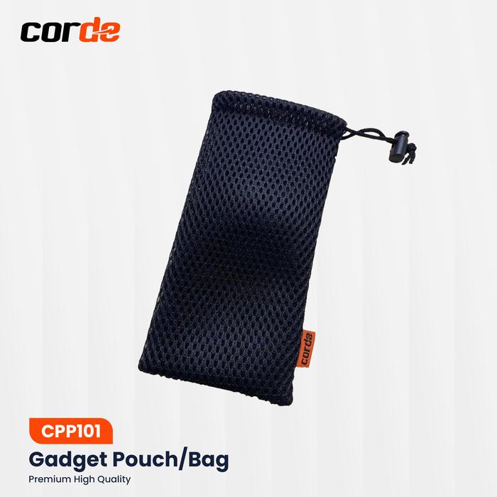 Gambar CORDE Pouch Jaring Premium / Gadget Pouch / Sarung Jaring Powerbank dari Corde Indonesia undefined Tokopedia