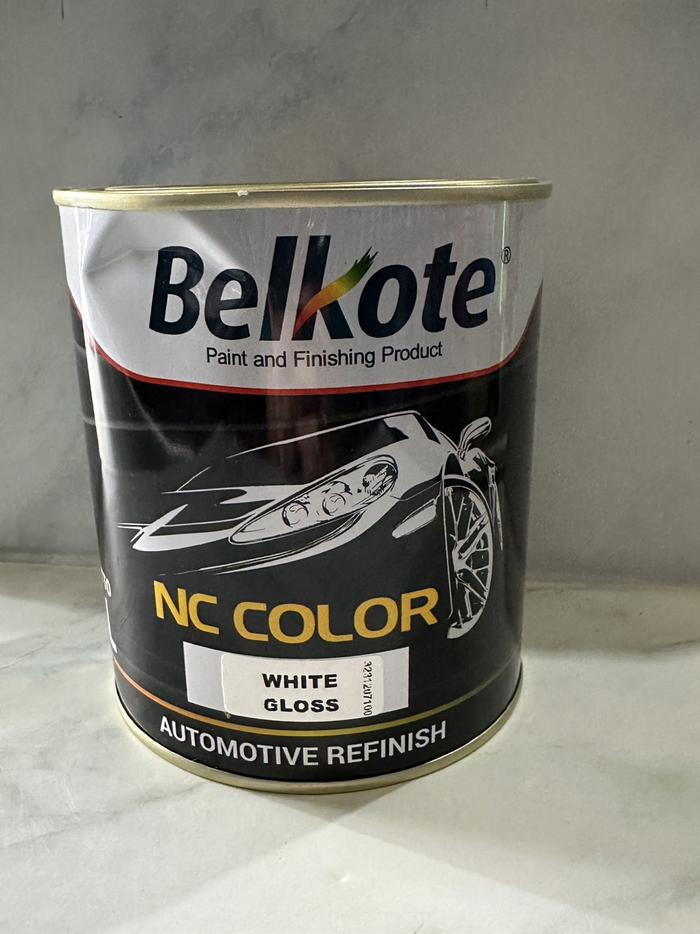 Gambar Cat Duco Belkote NC Color Automotive Refinish Kaleng 1L - White Gloss dari SamsuniStore undefined Tokopedia
