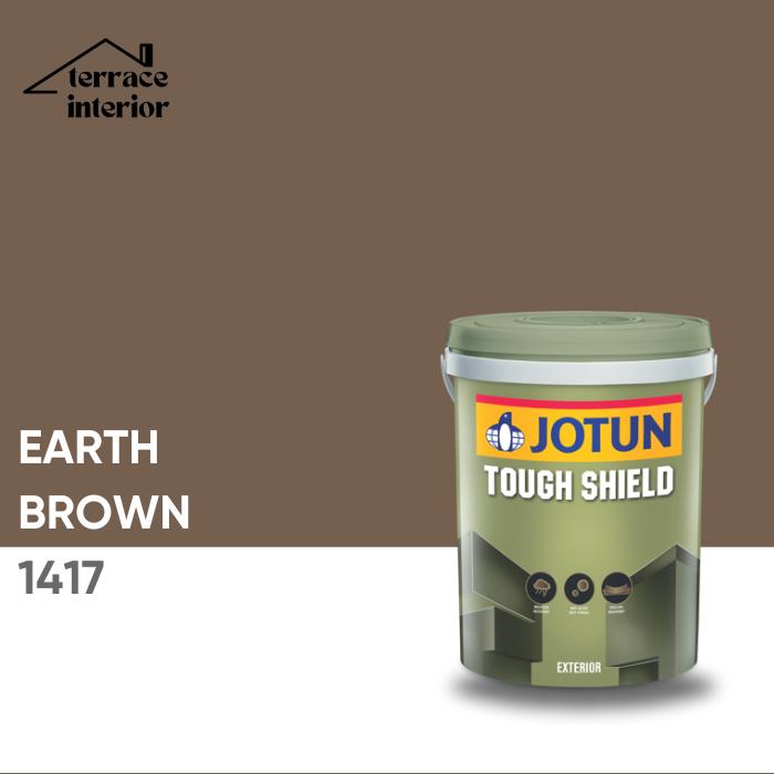 Gambar Cat Tembok Tough Shield  Jotun warna Coklat  25 Kg - Earth Brown  dari Terrace Interior undefined Tokopedia