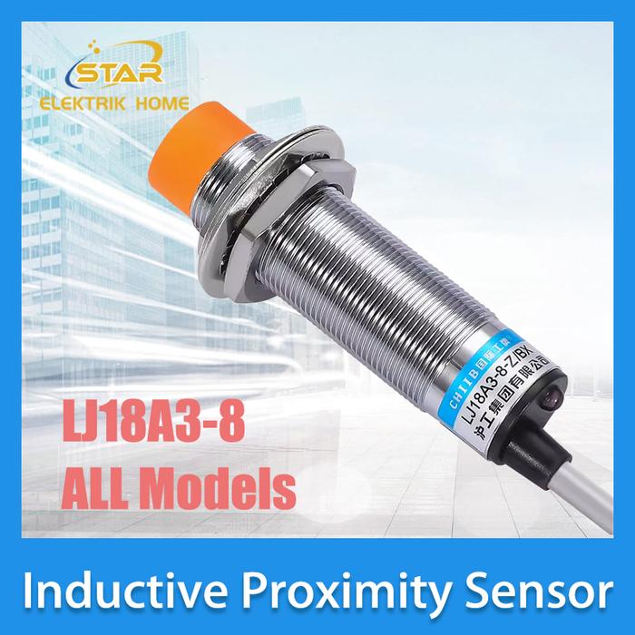 Jual Inductive Sensor Proximity Switch LJ18A3-8-Z/BX NPN NO PNP NC All ...