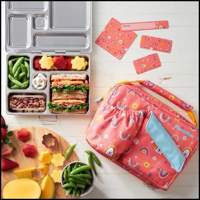 Gambar Planetbox Rover Stainless Steel Lunchbox & Carry Bag Set Planet Box - Pink dari Sashitaree 21 store undefined Tokopedia