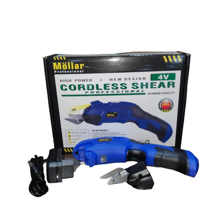 Gambar Mollarz Hand Tools CSS04020 Cordless Scissors dari Selatan teknik undefined Tokopedia