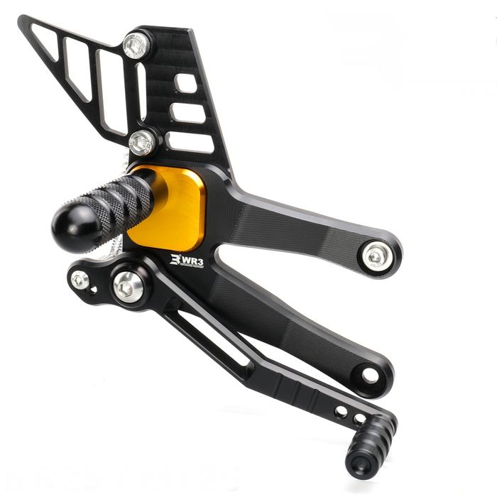 Jual Foot Step racing underbone R25 MT25 by WR3 - Gold - Kota Cirebon ...