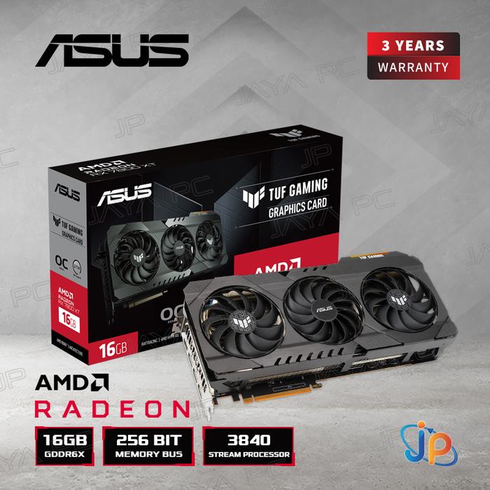 Gambar VGA ASUS TUF Gaming Radeon RX 7800 XT OC 16GB - 16 GB GDDR6X dari Jaya PC undefined Tokopedia