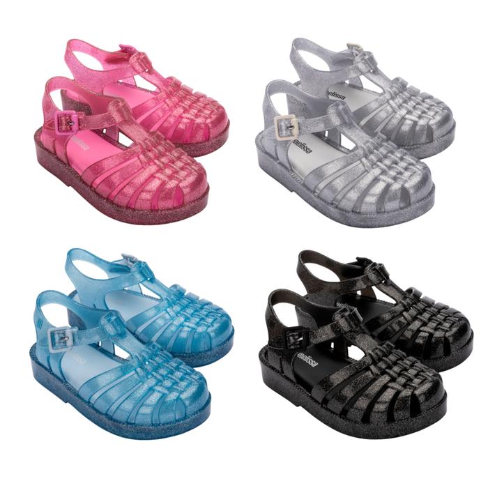 MINI MELISSA POSSESSION SHINY BB GLITTER BLACK, 25/26 di Stuffsister3  Tokopedia