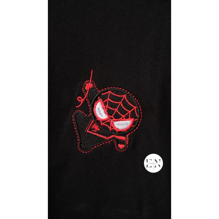 Gambar Kaos Couple Spiderman Miles Morales & Gwen Stacy Combed 20s Premium - miles morales h, XL dari safitiri undefined Tokopedia