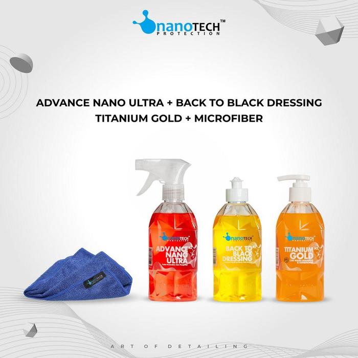 Gambar Paket Perawatan Mobil Motor Soft Coating Shampoo cuci Hydrophobic Daun dari Surki Me Store undefined Tokopedia