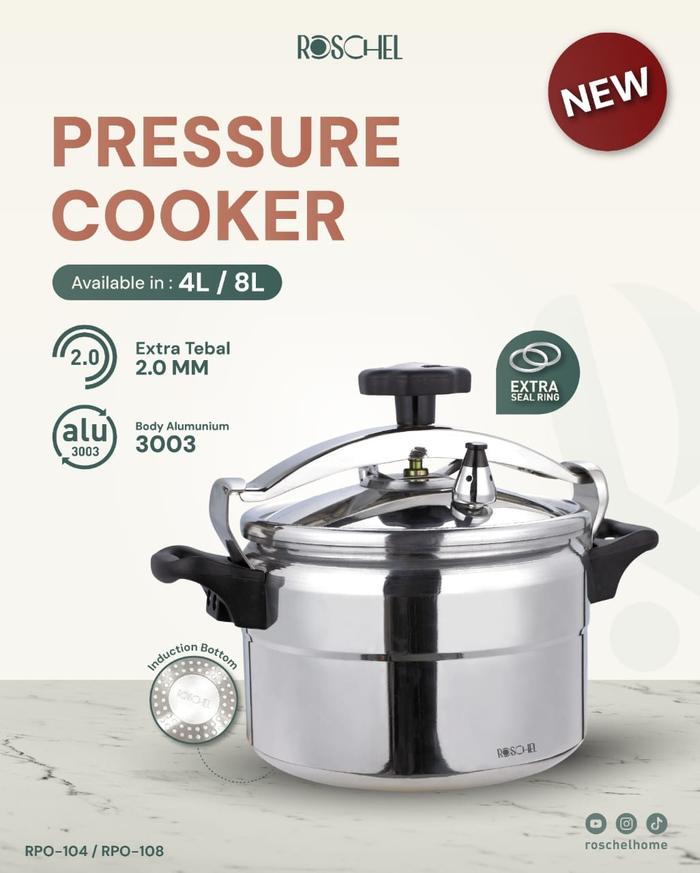 Roschel purchase Pressure Cooker High Grade Aluminium