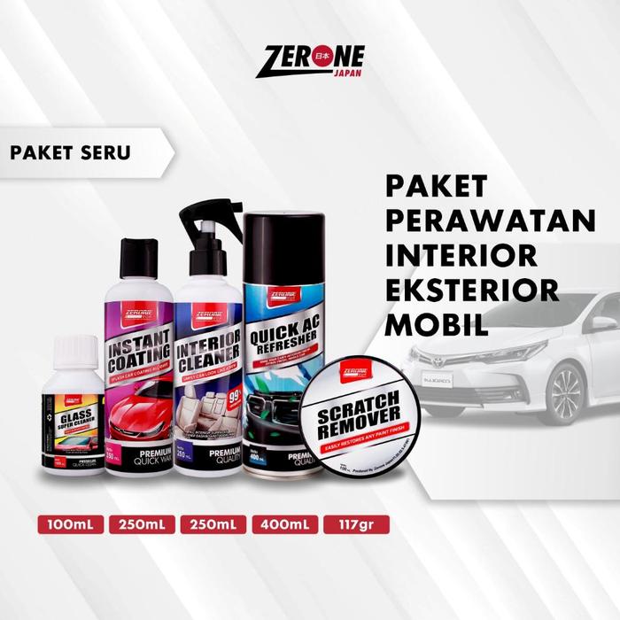 Gambar Zerone Japan Paket Perawatan Interior Compound Mobil Instan Coating dari Etsu Me Store undefined Tokopedia