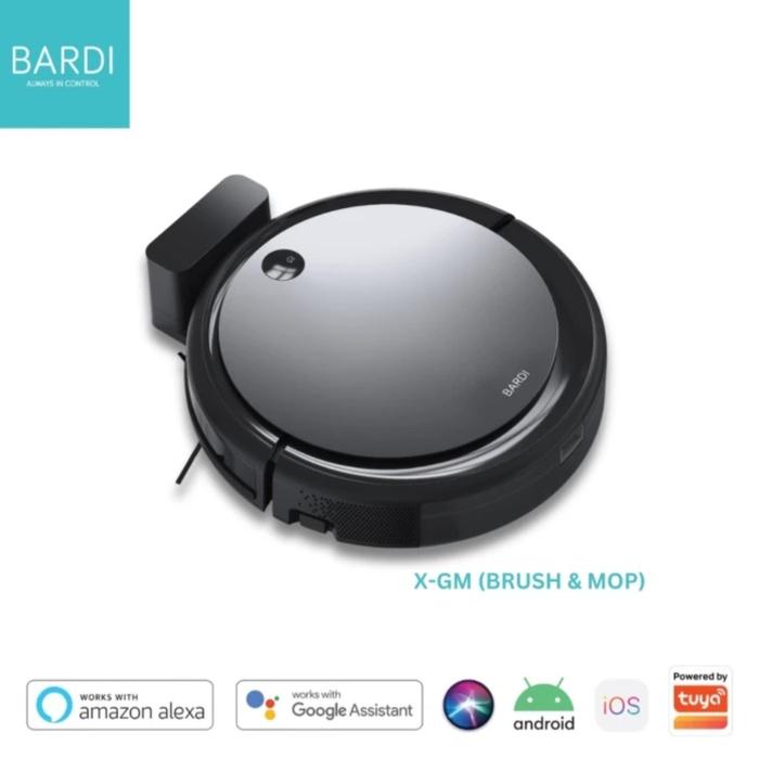 Gambar BARDI ROBOT VACUUM CLEANER SMART WIFI X - GB / X - GM Cleaning Pembersih - X - GM dari Bardi Distributor Official undefined Tokopedia