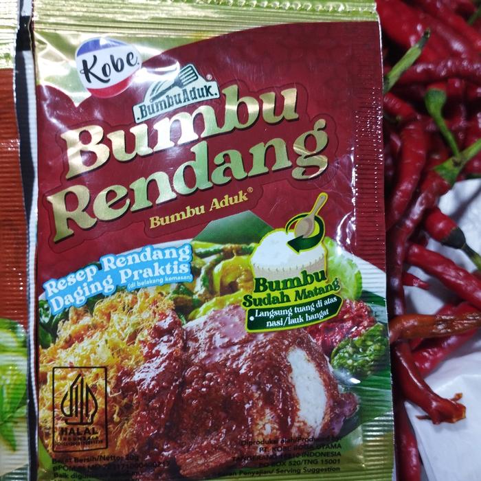 Gambar Bumbu Aduk Kobe (Nasi Bebek / Rendang ) - Bumbu Rendang dari toko sayur dua dara undefined Tokopedia