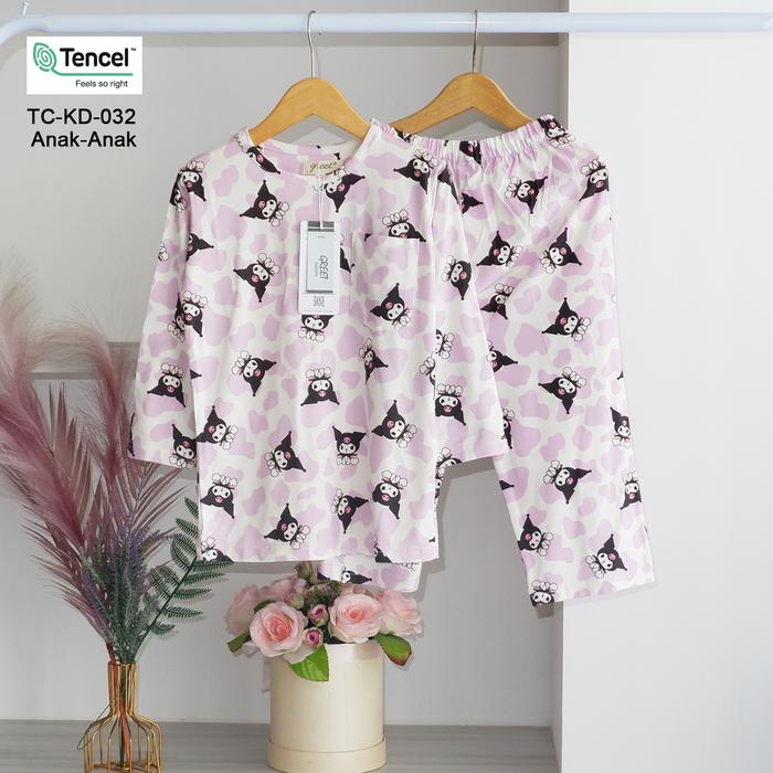 Gambar GREET NIGHT WEAR - PIYAMA PANJANG PANJANG TENCEL ANAK MIX TC-KD PTP 2 - TC-KD-032, SIZE 4 dari greetnightwear undefined Tokopedia