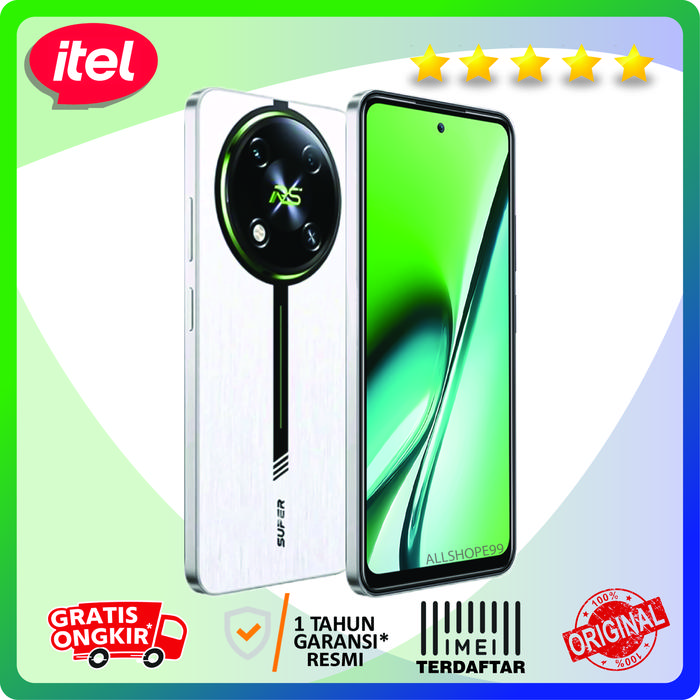 Gambar Itel RS4 12/256 GB (12+12) 8/128 GB Garansi Resmi !!!!!! - Putih, 12/256 dari ALL_SHOPE99 undefined Tokopedia