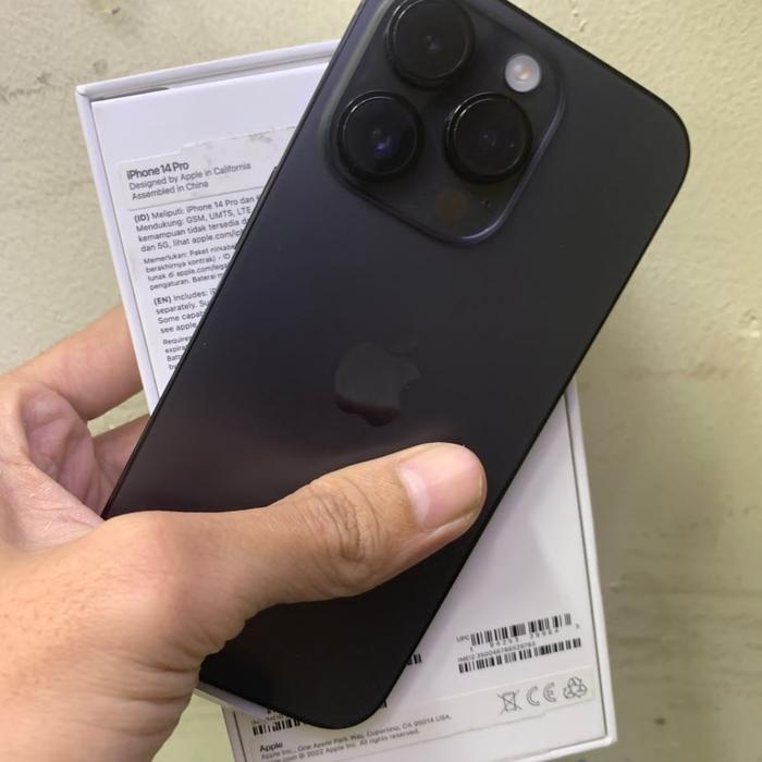 Gambar Iphone 14 Pro 128GB PA/A Resmi Ibox Baru Aktif 7 April 2024 LikeNew dari Levi,istore undefined Tokopedia