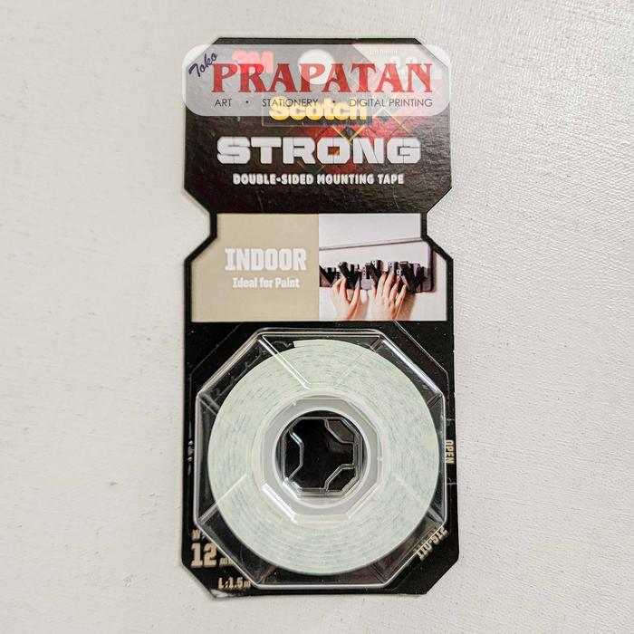 Gambar Scotch Strong Double Sided Mounting Tape | Perekat Dua Sisi | Selotip - 110-S12 INDOOR dari Toko Prapatan_NEW undefined Tokopedia