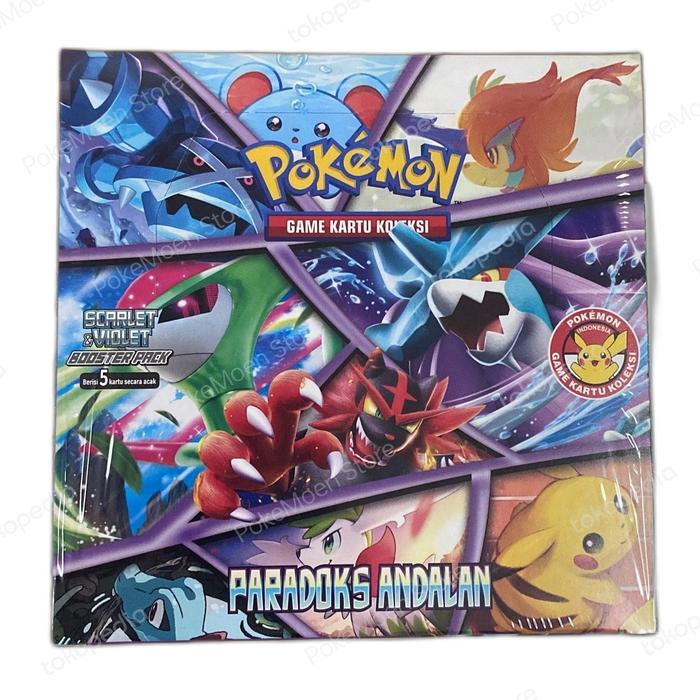 Gambar Booster Box Paradoks Andalan - Pokemon TCG Indonesia - BOOSTER dari PokeMoen Store undefined Tokopedia