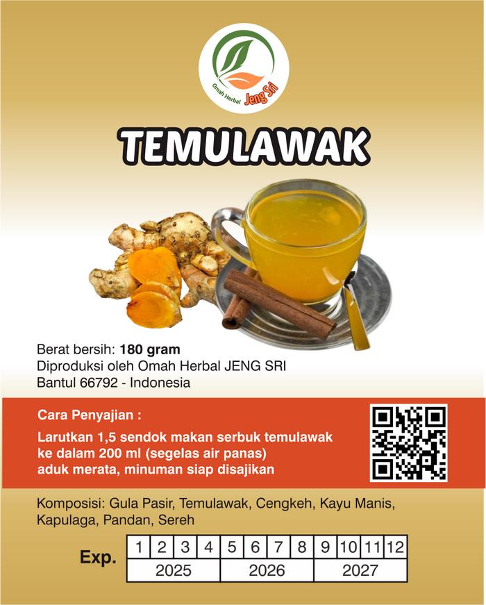 Gambar Minuman Serbuk Instan JENG SRI, Minuman Serbuk Jahe Instan Tradisional - Temulawak dari Che24 Shop undefined Tokopedia