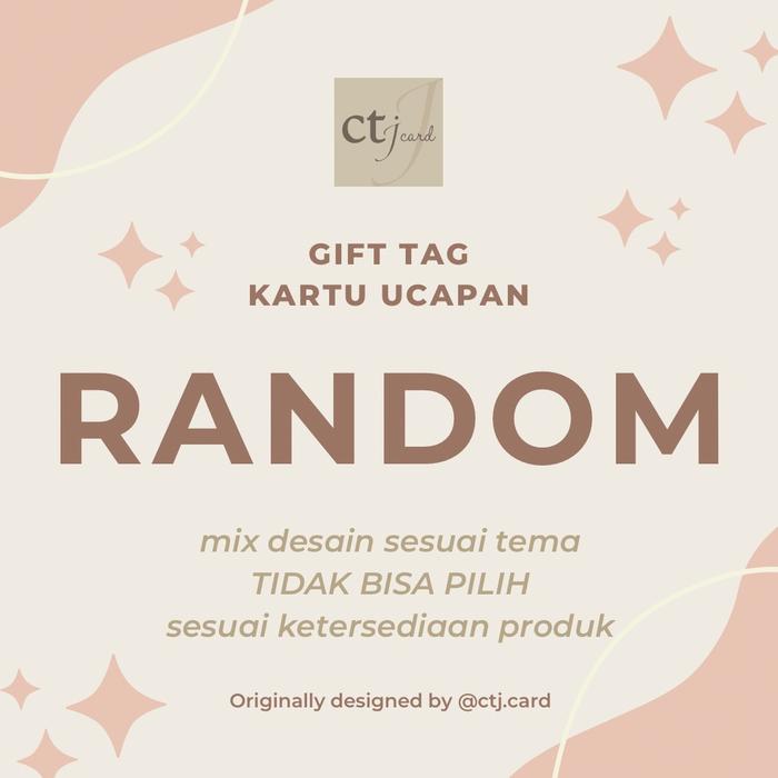 Gambar TAG / KARTU UCAPAN / GIFT CARD : IDUL ADHA / LEBARAN HAJI - RANDOM dari CTJ card undefined Tokopedia