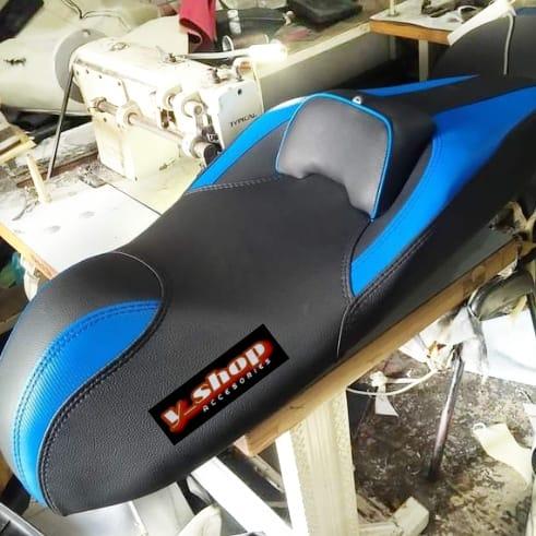 Gambar Seat Jok Motor Lexi 125 New 155 Lx Pendek Custom Modif Cobra MBtech - Request Warna, Lexi 125 dari REZA CUSTOM NEW undefined Tokopedia