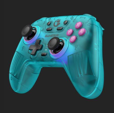 Gambar GameSir T4 Nova Gamepad Wireless Controller Hall Effect Joystick Game - Neon Teal, Garansi 3 Bulan dari GAMESIR Official Store undefined Tokopedia