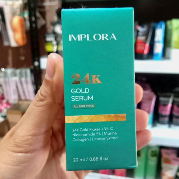 Gambar implora serum - Gold 24k dari Annieimanuel undefined Tokopedia
