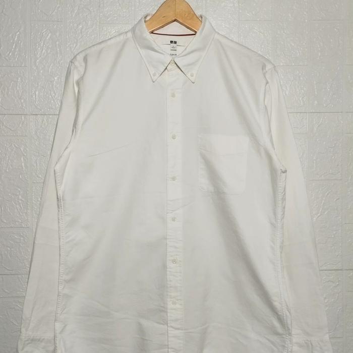 Gambar KEMEJA PUTIH UNIQLO SECOND THR1FT dari yullsthrift shop undefined Tokopedia
