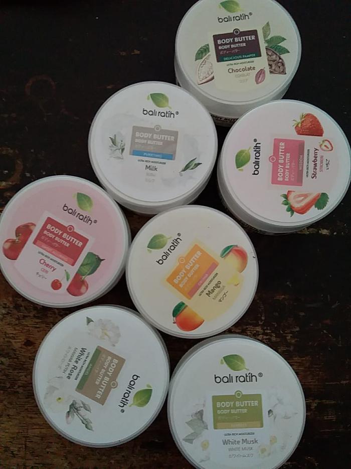 Jual Body Butter Bali Ratih ukuran 100gr untuk melembutkan kulit