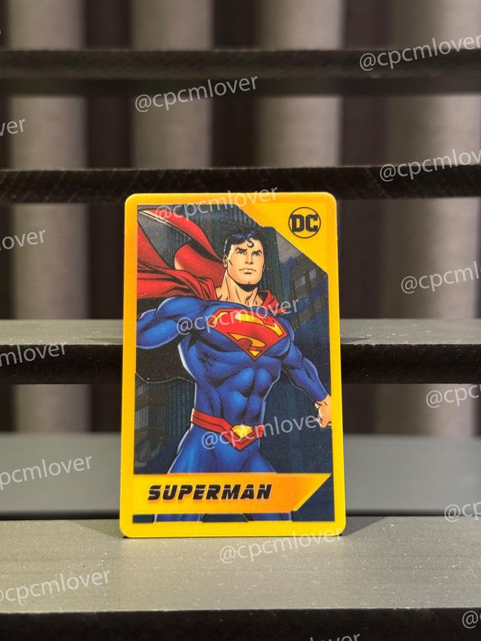 Gambar Justice League DC Transparent Card Heroes Series Cow Play Cow Moo CPCM - Superman dari cpcmlover undefined 2 Tokopedia