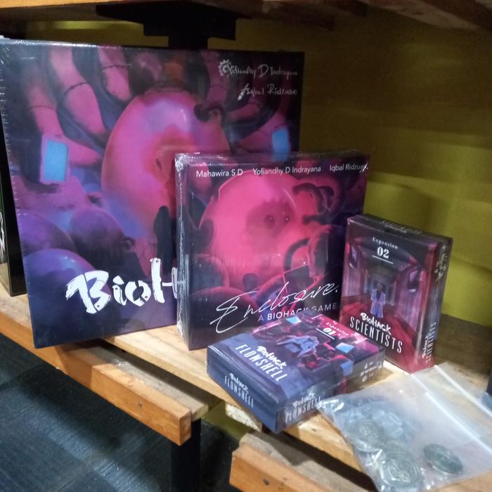 Gambar Biohack Board Game Full Expansion dari ARCANUMHOBBIES undefined Tokopedia