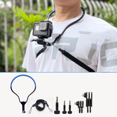 Gambar PULUZ TUYU Camera Neck Holder Mobile Phone Chest Strap Mount Vlogging dari H42ch undefined Tokopedia