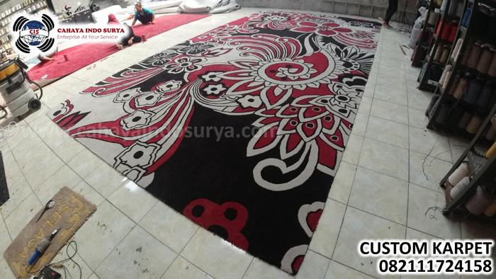 Gambar KARPET BATIK INDONESIA CUSTOM | EXCLUSIVE | PRODUK DALAM NEGRI dari Cahaya Indo Surya undefined Tokopedia
