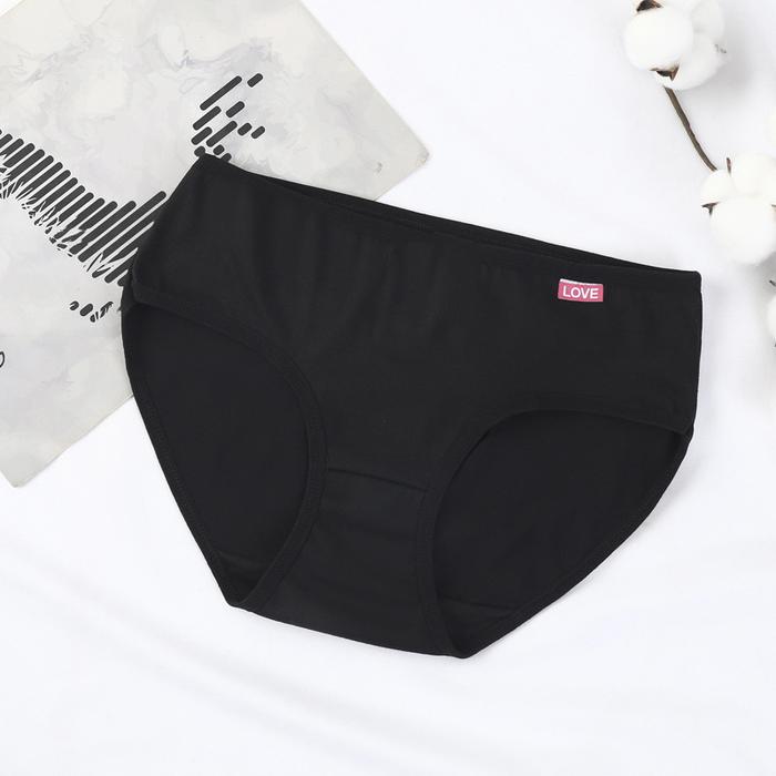 Gambar Niceface Celana Dalam Hitam Polos Wanita Big Size Bahan Halus - Hitam, M dari NICEFACE undefined Tokopedia