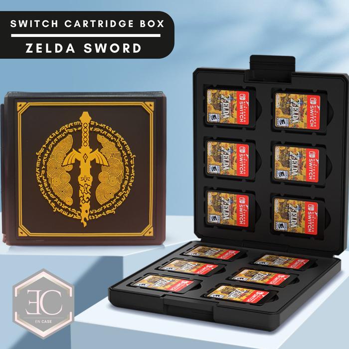 Jual Nintendo Switch Cartridge Case Gamecard Holder 12 Slot