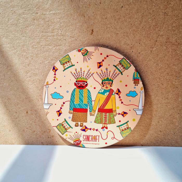 Gambar Coaster - Ondel Ondel dari SANCRAFT ID undefined Tokopedia